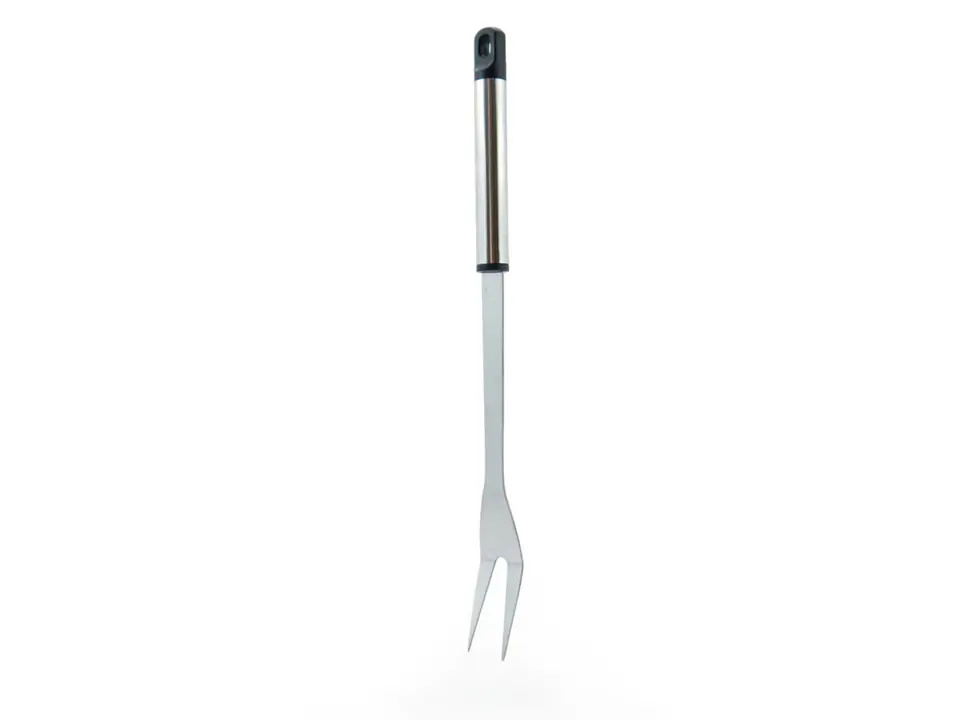 ⁨GRILL FORK STAINLESS STEEL LENGTH 38CM⁩ at Wasserman.eu