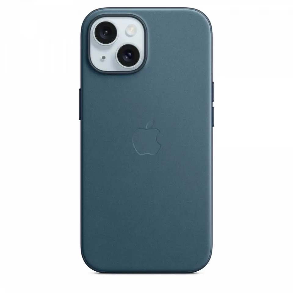 Etui z tkaniny FineWoven z MagSafe do iPhonea 15 - głębia oceanu w sklepie Wasserman.eu
