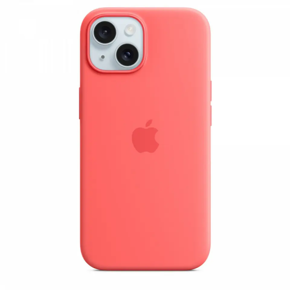 ⁨Apple iPhone 15 Silicone Case with MagSafe - Red⁩ at Wasserman.eu