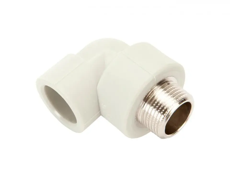 ⁨PP-R ELBOW EXTERNAL THREAD 90 DEGREE 32MM X 1 PN25⁩ at Wasserman.eu