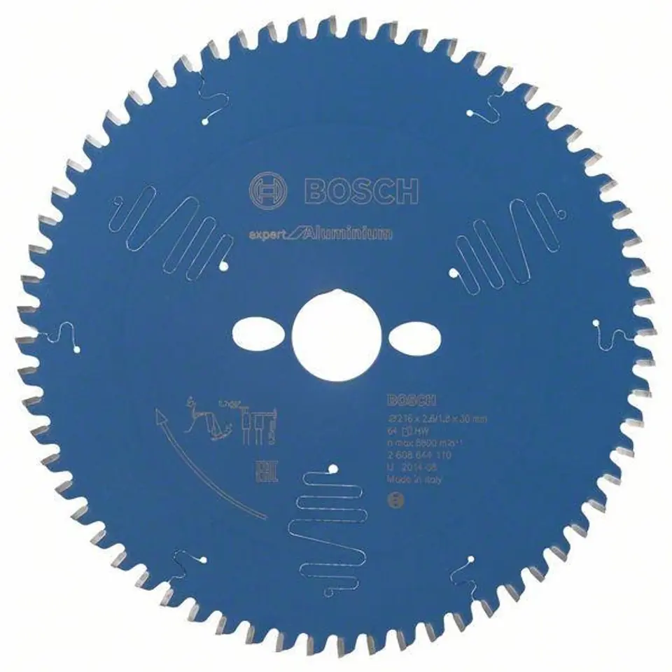 ⁨SAW BLADE EXPERT FOR ALUMINIUM 216*30*2.6 64 T⁩ at Wasserman.eu