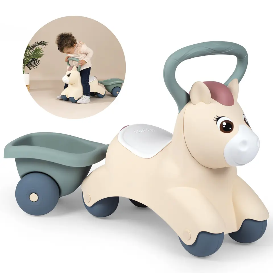 ⁨Little Smoby Baby Pony ride-on⁩ at Wasserman.eu