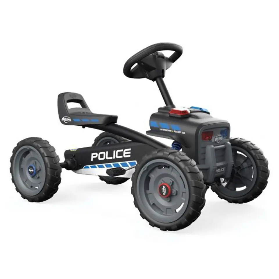 ⁨BERG Gokart na pedały Buzzy Police 2-5 lat do 30 kg Dźwięk + Światło⁩ w sklepie Wasserman.eu