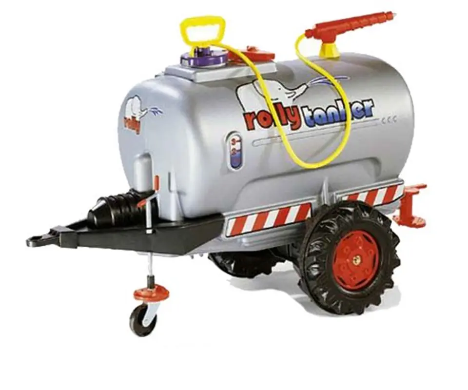 ⁨Rolly Toys rollyTrailer Przyczepa cysterna z rozpylaczem i pompka⁩ w sklepie Wasserman.eu