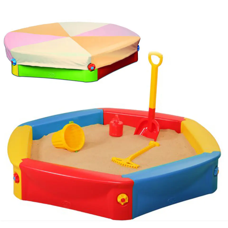 ⁨WOOPIE Modular Sandbox with Cover 120cm⁩ w sklepie Wasserman.eu