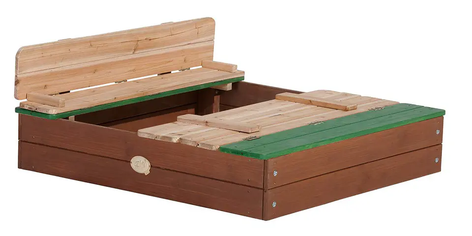 ⁨Ella Sandpit AXI wooden sandbox with benches⁩ w sklepie Wasserman.eu
