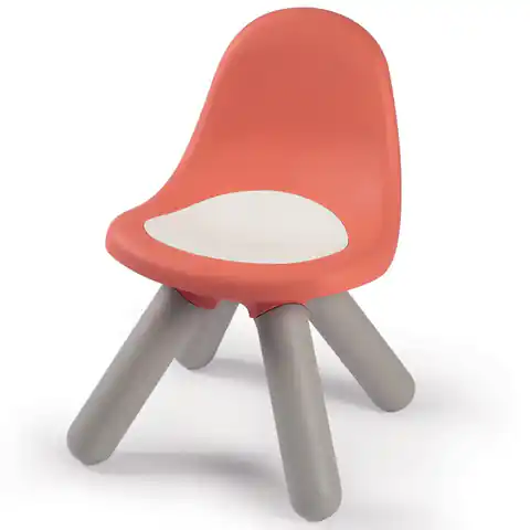 ⁨SMOBY Krzesełko z Oparciem Ogrodowe Do Pokoju Czerwone⁩ w sklepie Wasserman.eu