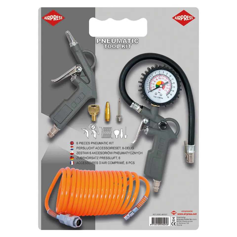 ⁨PNEUMATIC ACCESSORY SET 6 PCS.⁩ at Wasserman.eu