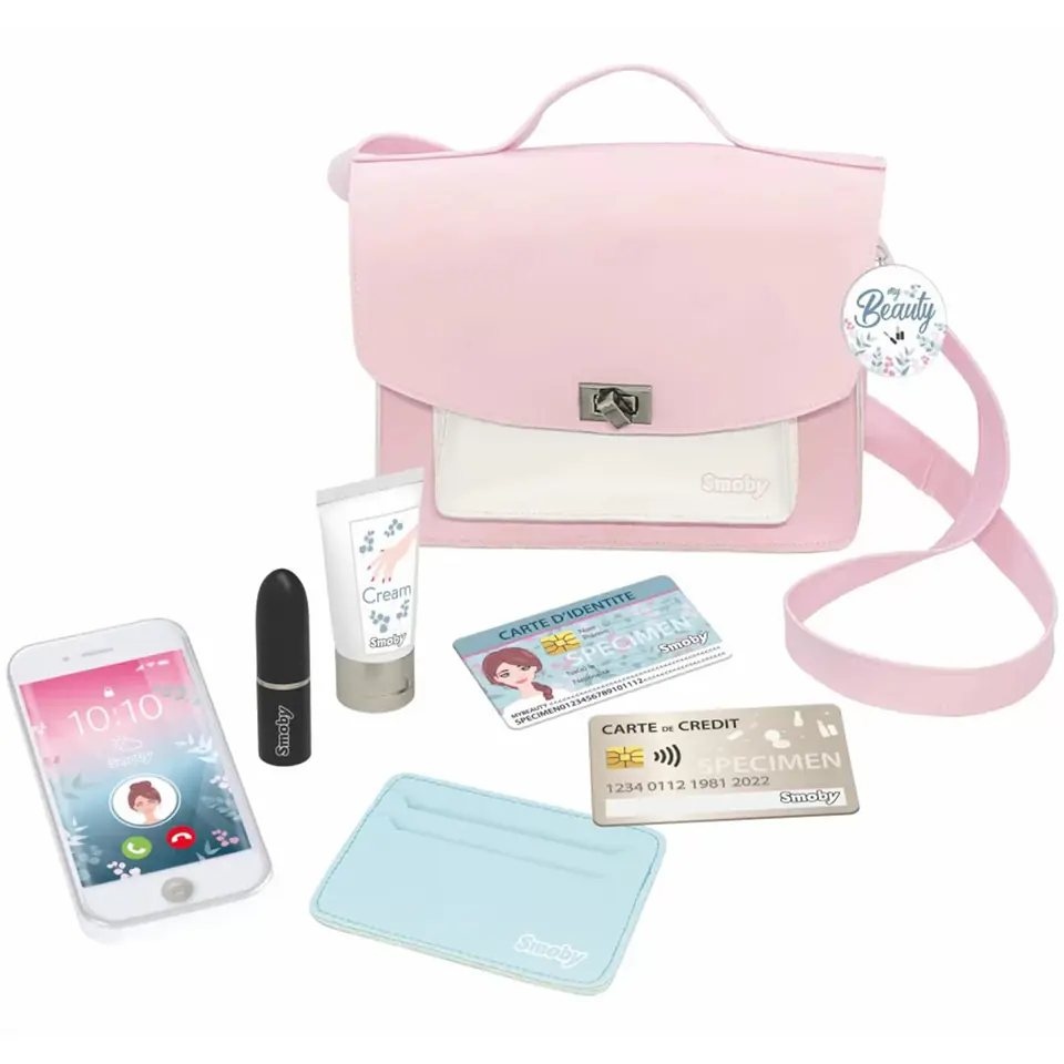 ⁨SMOBY Beauty Pink Shoulder Bag 320160⁩ at Wasserman.eu