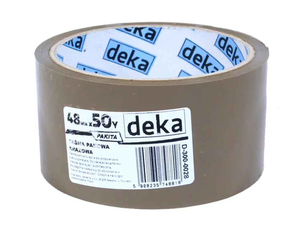 TAŚMA PAKOWA PAKITA BRĄZOWA 48MM*50Y w sklepie Wasserman.eu