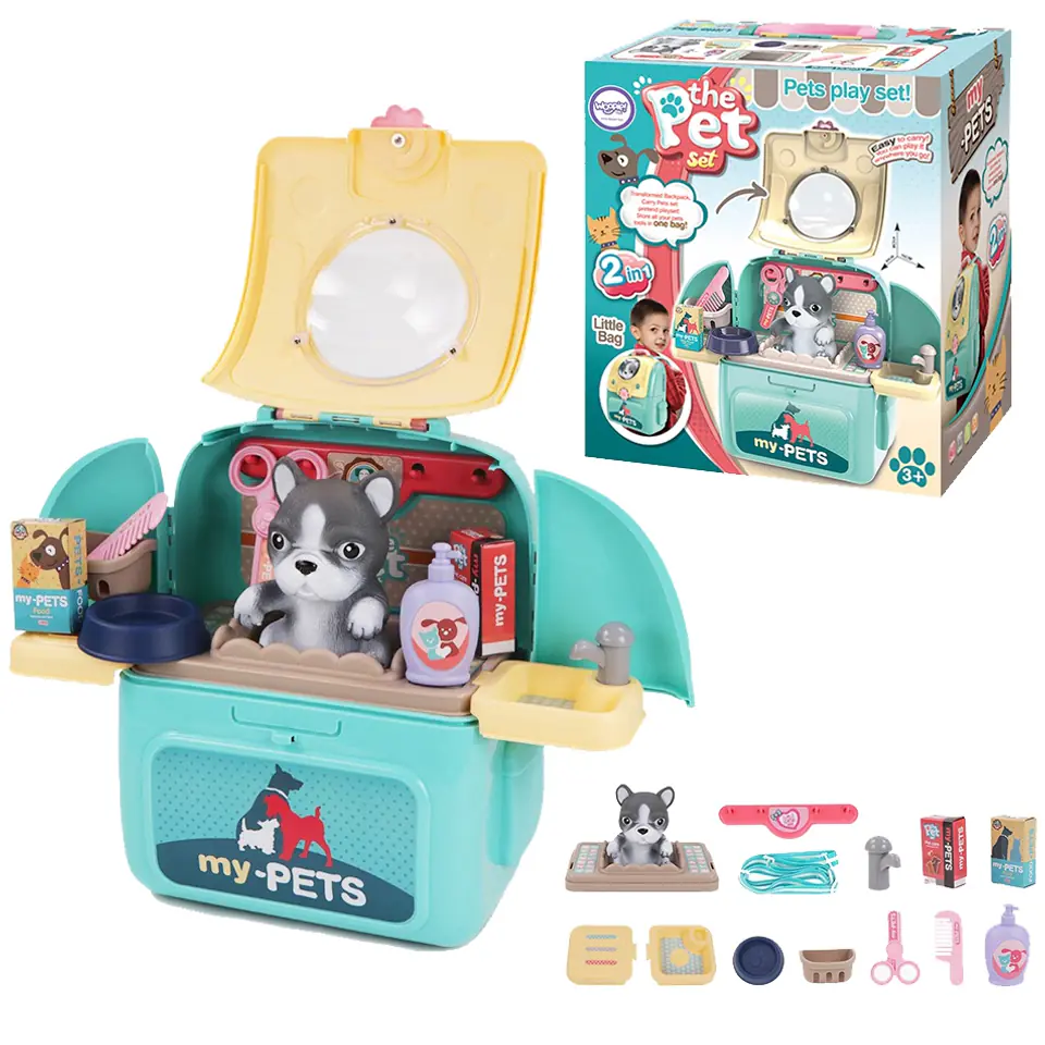 WOOPIE Pies Przenośny Salon Piękoności 2w1 w Plecaku Transporter w sklepie Wasserman.eu