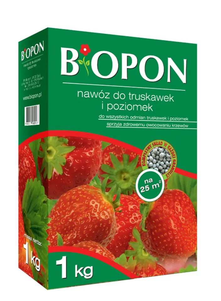 ⁨Biopon fertilizer for strawberries and wild strawberries 1 kg 8639⁩ at Wasserman.eu