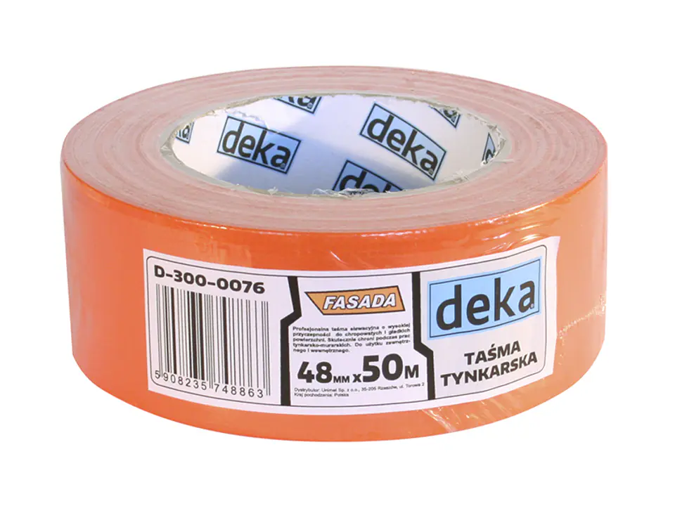 ⁨PLASTER TAPE ORANGE FAÇADE 48MM*50M⁩ at Wasserman.eu