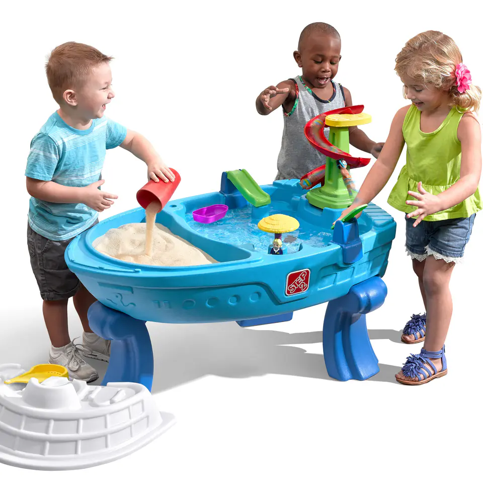 ⁨Stół wody Statek Step2 Stolik Fiesta Cruise Sand & Water Table⁩ w sklepie Wasserman.eu