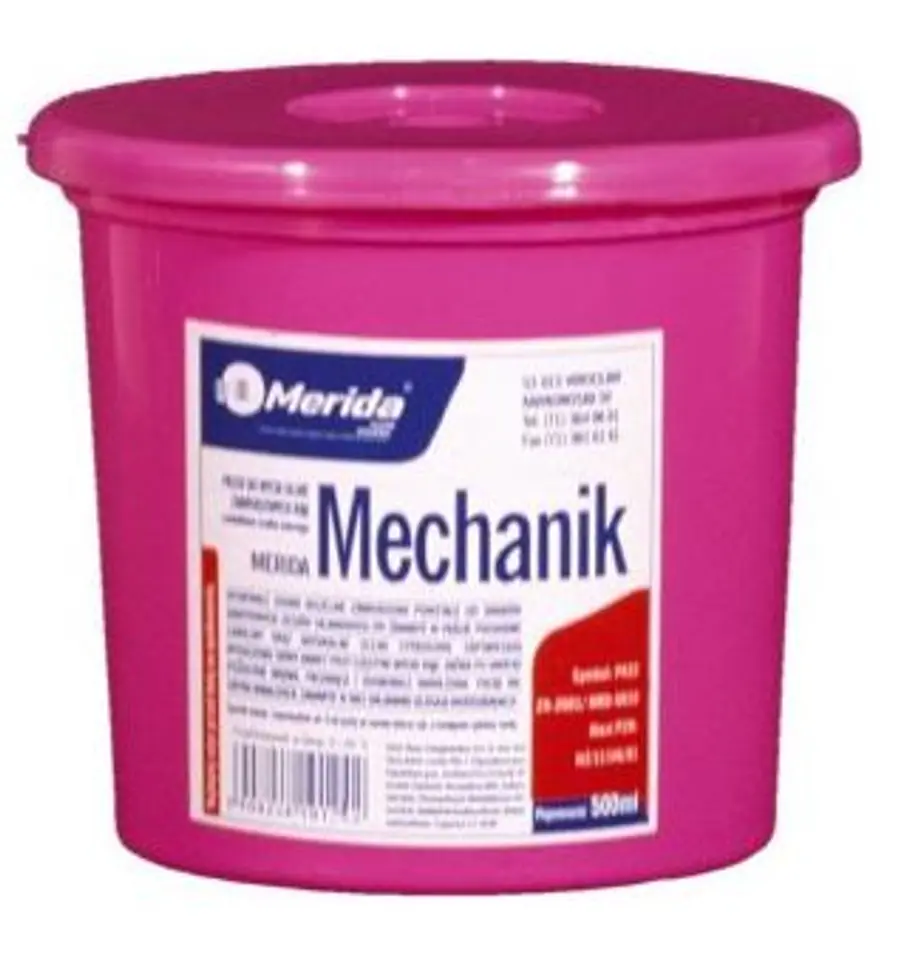 ⁨HAND WASH PASTE MERIDA MECHANIK 500ML⁩ at Wasserman.eu