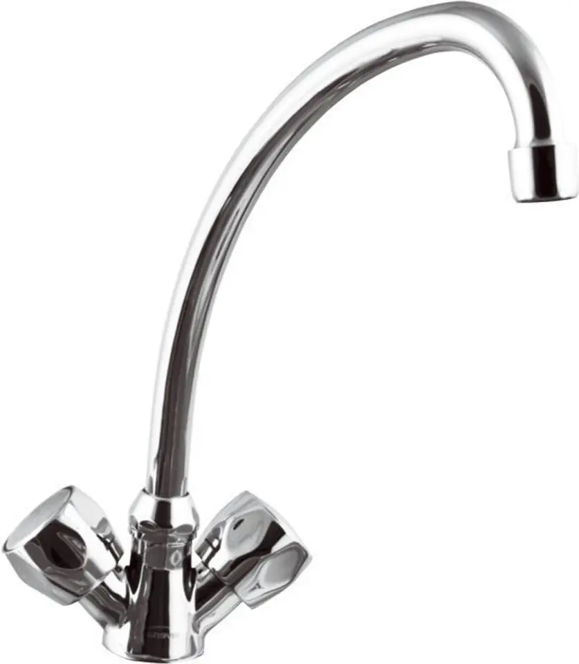 ⁨WASHBASIN-SINK STANDING FAUCET WITH ST TYPE SPOUT⁩ at Wasserman.eu