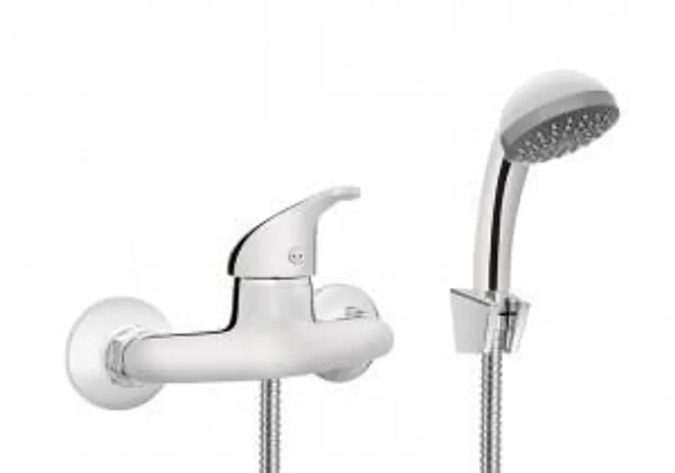 ⁨SINGLE LEVER WALL SHOWER FAUCET⁩ at Wasserman.eu