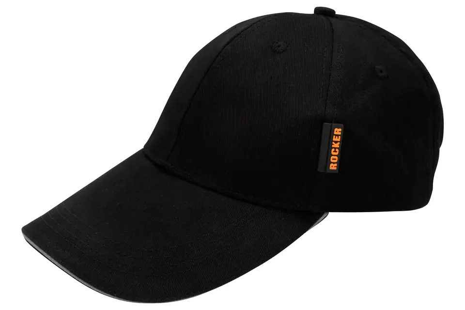 ⁨PROTECTIVE CAP WITH VISOR BLACK⁩ at Wasserman.eu