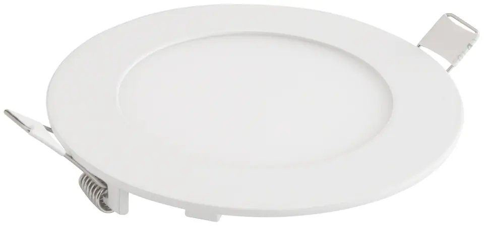 ⁨PANEL LED PODTYNKOWY OKRĄGŁY SLIM 12W, 960LM, 175MM⁩ w sklepie Wasserman.eu