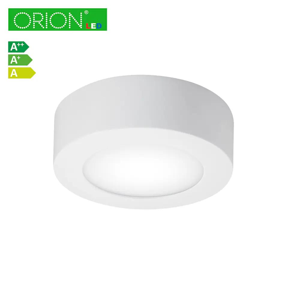 ⁨PANEL LED NATYNKOWY OKRĄGŁY BRILO 120MM, 6W, 480LM⁩ w sklepie Wasserman.eu