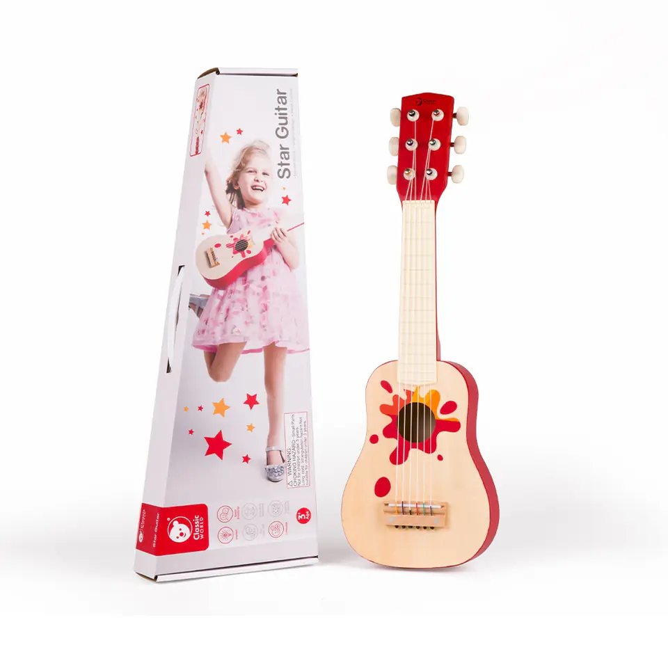 ⁨CLASSIC WORLD Drewniana Gitara dla Dzieci Akustyczna⁩ w sklepie Wasserman.eu
