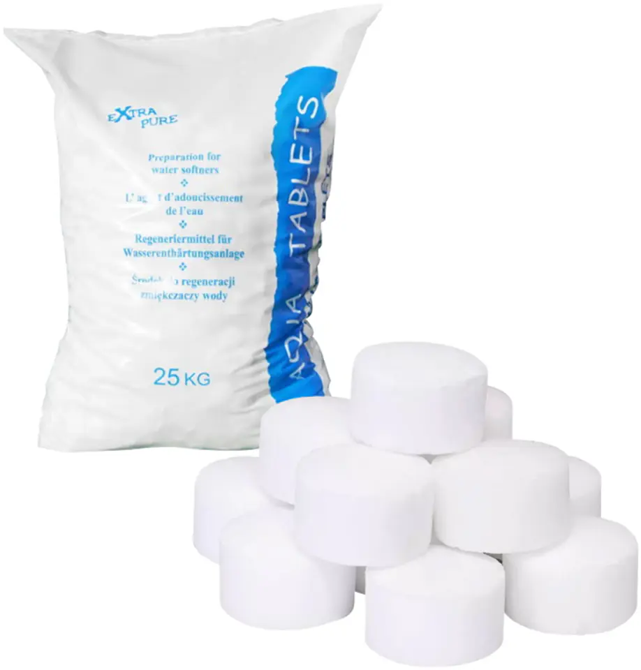 ⁨TABLET SALT 25 KG⁩ at Wasserman.eu