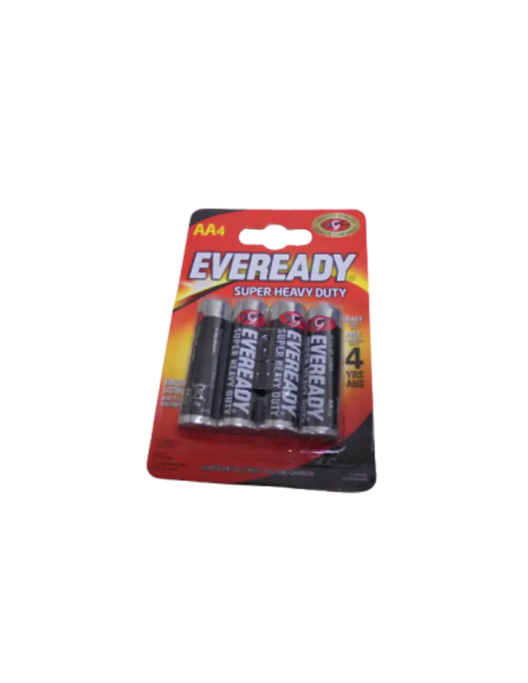 ⁨Bateria cynkowo-węglowa Eveready AA (R6) 4 szt.⁩ w sklepie Wasserman.eu