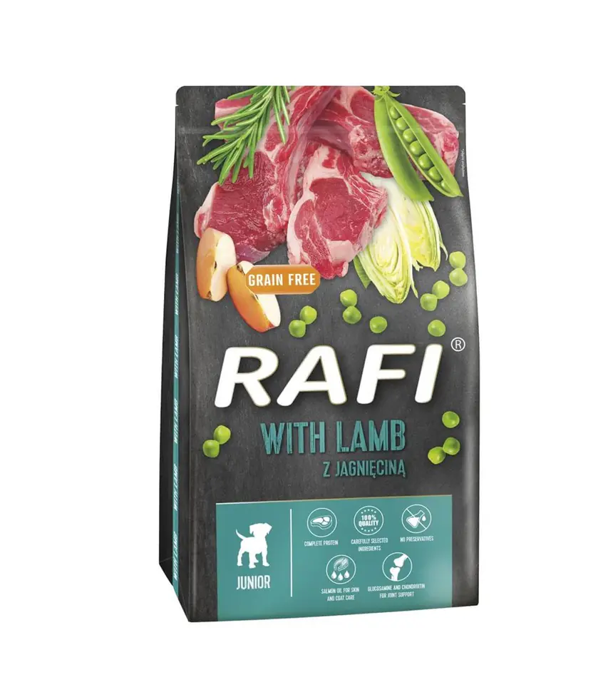 ⁨Dolina Noteci Rafi Junior with lamb - dry dog food - 10 kg⁩ at Wasserman.eu