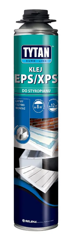 ⁨GLUE FOR POLYSTYRENE TITANIUM EURO-LINE EPS/XPS 750ML⁩ at Wasserman.eu