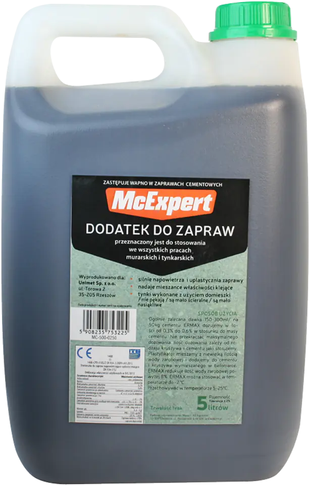 ⁨DODATEK DO ZAPRAW ZASTĘPUJĄCY WAPNO 5L⁩ w sklepie Wasserman.eu