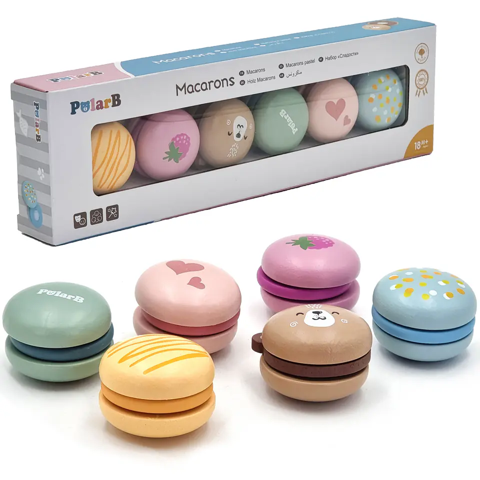 ⁨Viga 44087 PolarB Drewniane makaroniki⁩ at Wasserman.eu