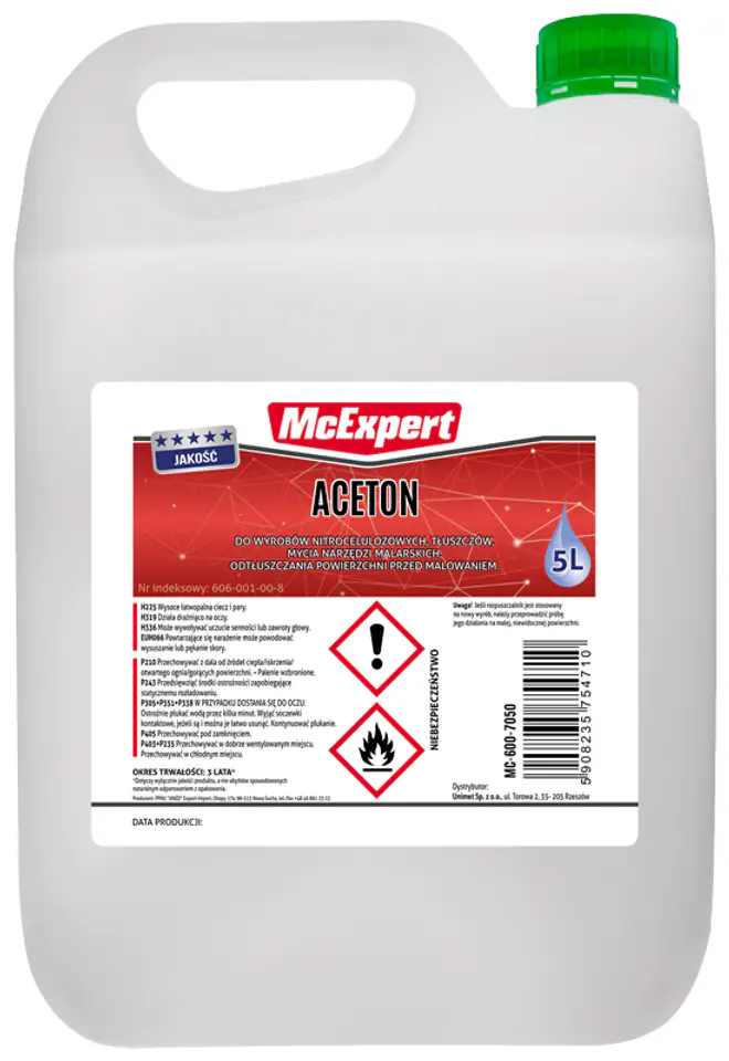 ⁨ACETONE 5L⁩ at Wasserman.eu