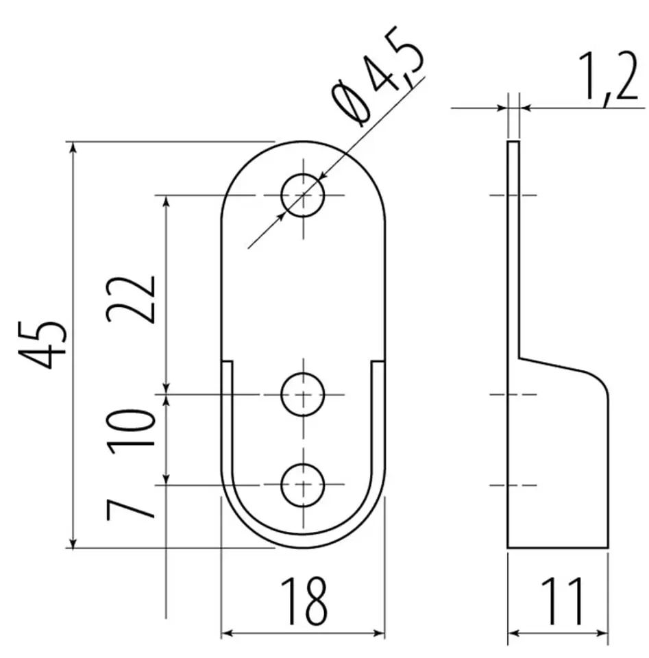 ⁨STEEL OVAL ROSETTE, 2 PCS⁩ at Wasserman.eu