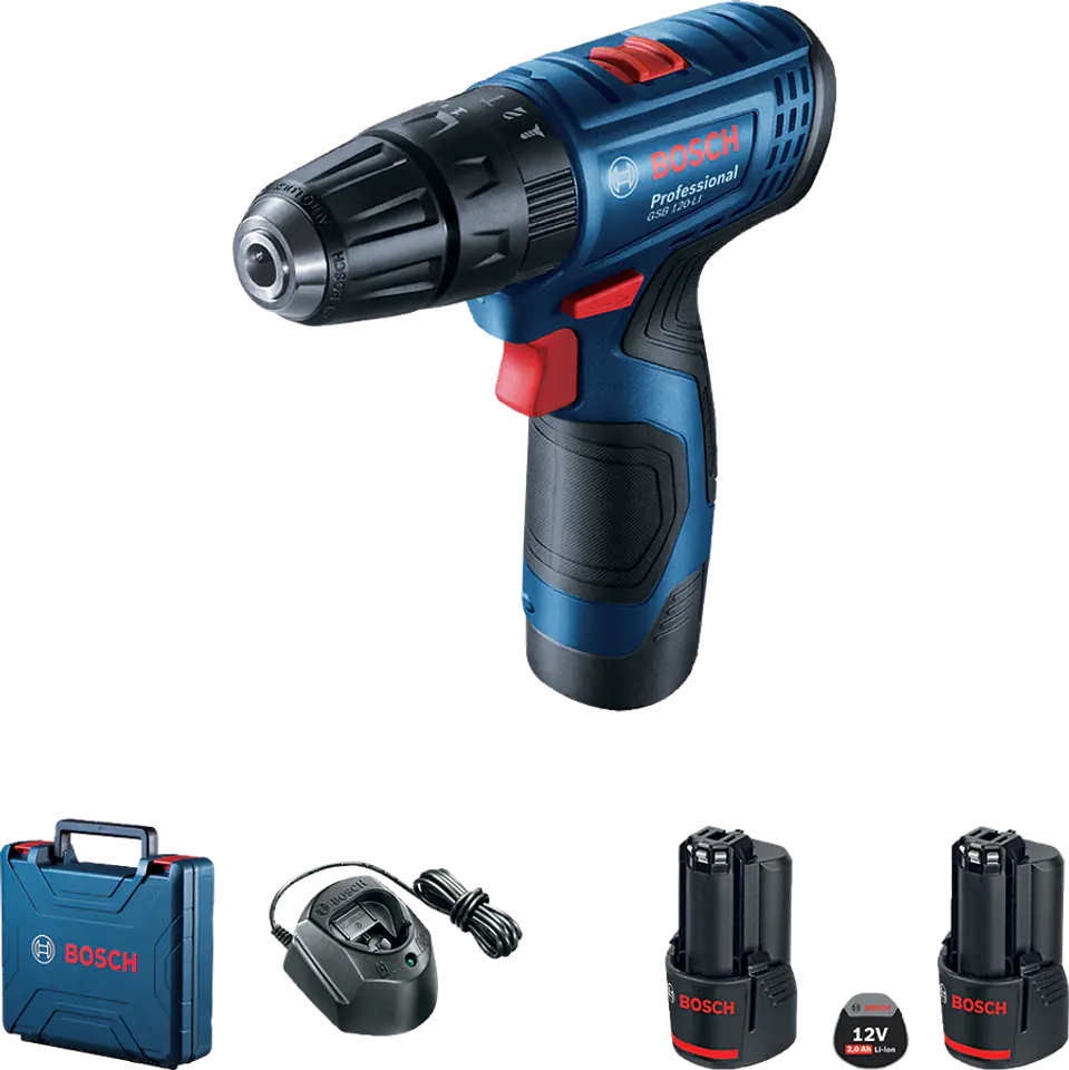 ⁨AKU DRILL AND SCREWDRIVER. IMPACT GSB 120-LI 2*2.0AH⁩ at Wasserman.eu