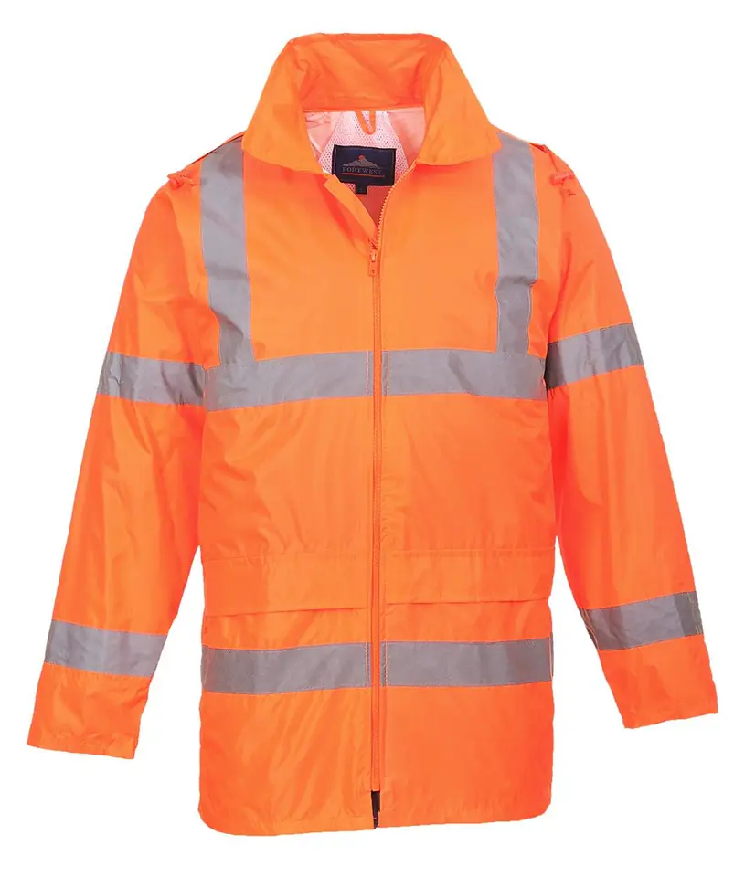 ⁨ANTID WARNING JACKET ORANGE HI-VIS RAIN XXL⁩ at Wasserman.eu