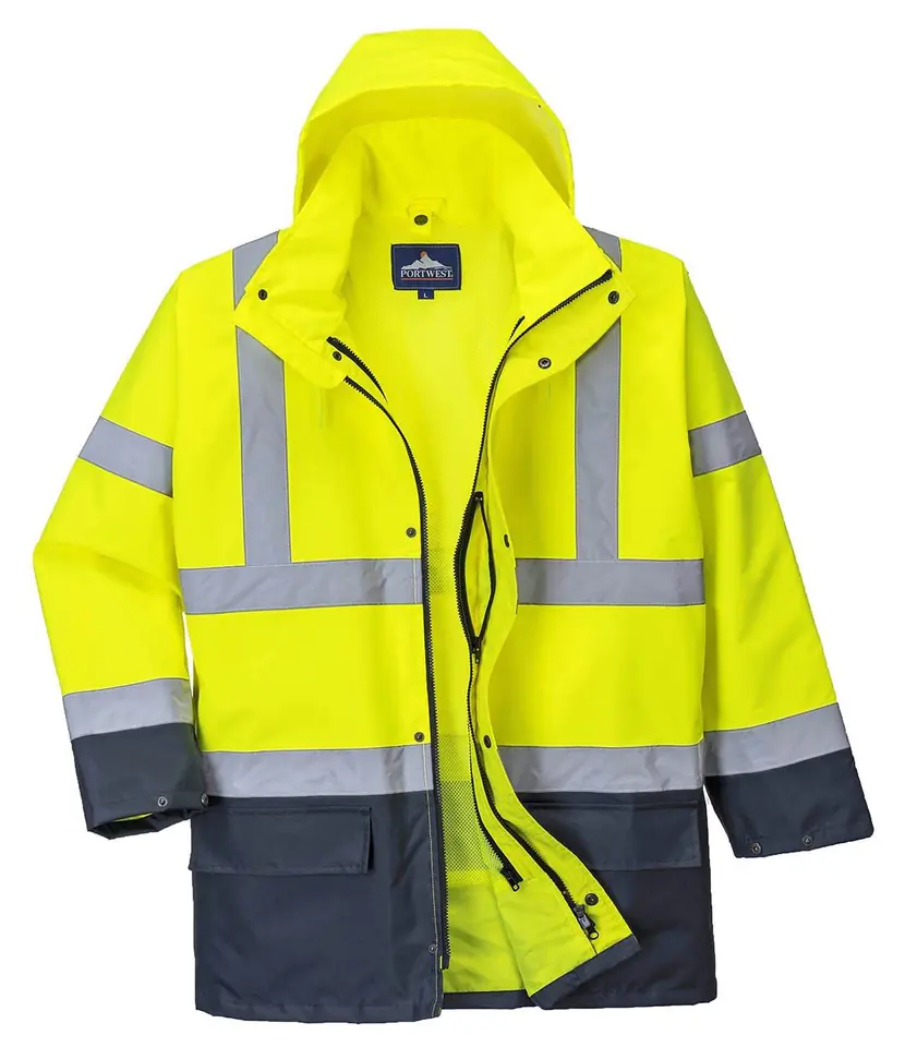 ⁨KURTKA OSTRZEGAWCZA OCIEPLANA S766YNR HI-VIS 5W1 XXL⁩ w sklepie Wasserman.eu