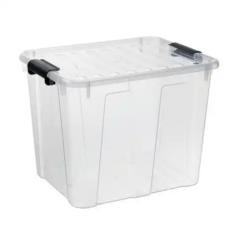 ⁨Container with lid Plast Team Home Box 40L⁩ at Wasserman.eu