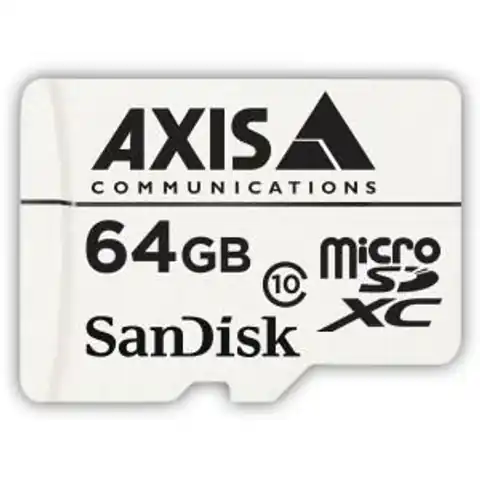 ⁨Axis SURVEILLANCE CARD 64 GB 10P⁩ w sklepie Wasserman.eu