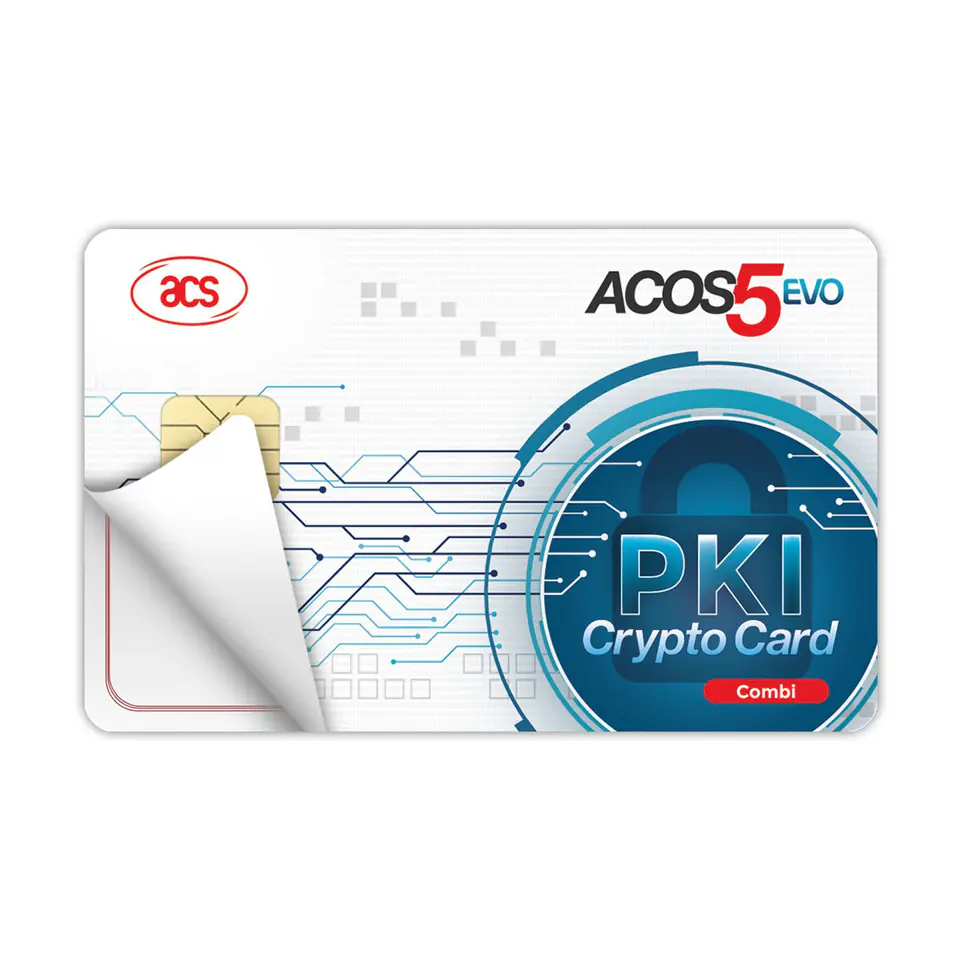 ⁨ACS PKI Smart Card (Combi)⁩ w sklepie Wasserman.eu