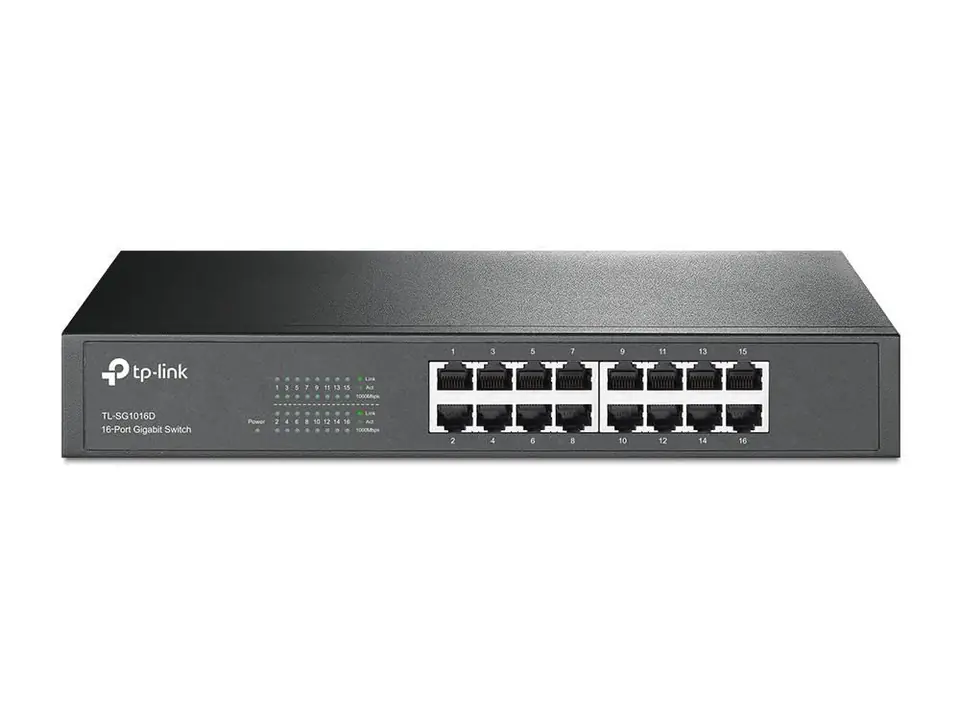 ⁨Omada 16-Port Gigab. ECO-Switch 19"⁩ w sklepie Wasserman.eu