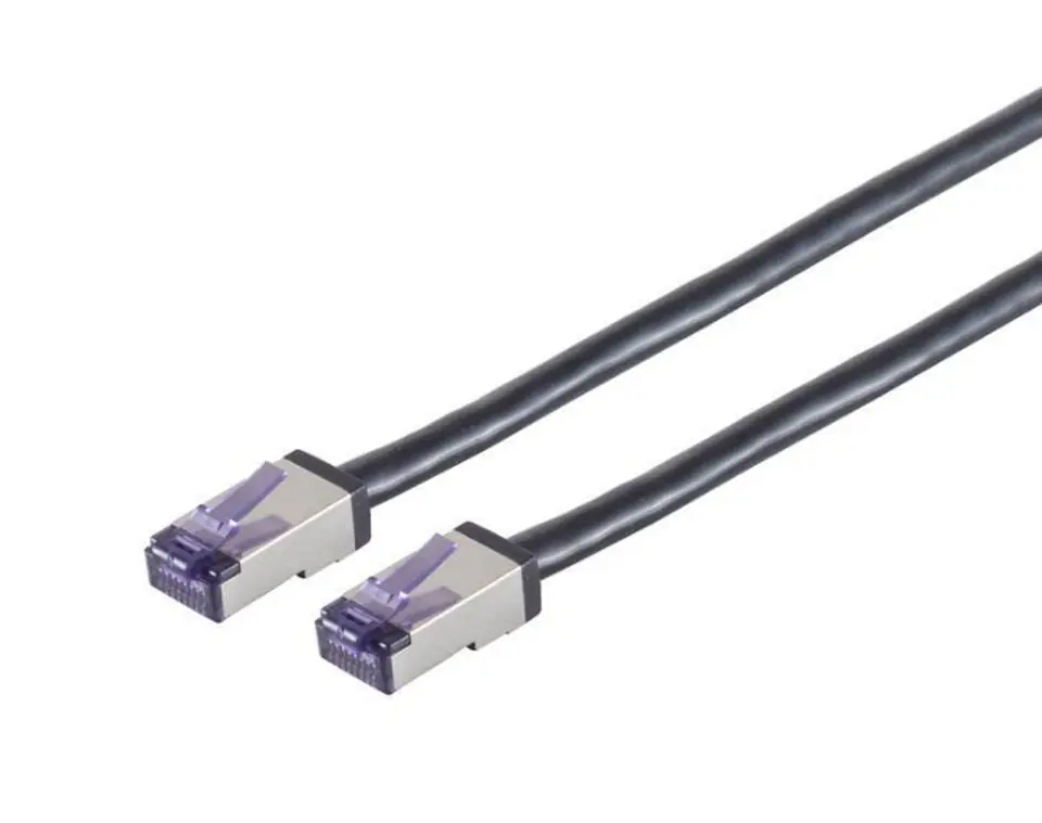 ⁨Lanview HIGH-FLEX Cat6a S/FTP Black⁩ w sklepie Wasserman.eu