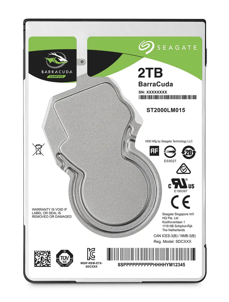 ⁨Seagate 2TB Sata 128MB⁩ w sklepie Wasserman.eu