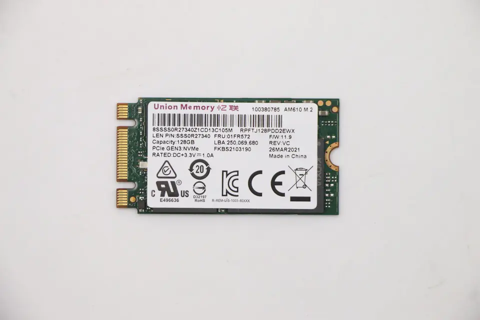 ⁨Lenovo UMIS AM610 128GB M.2 PCIe⁩ w sklepie Wasserman.eu