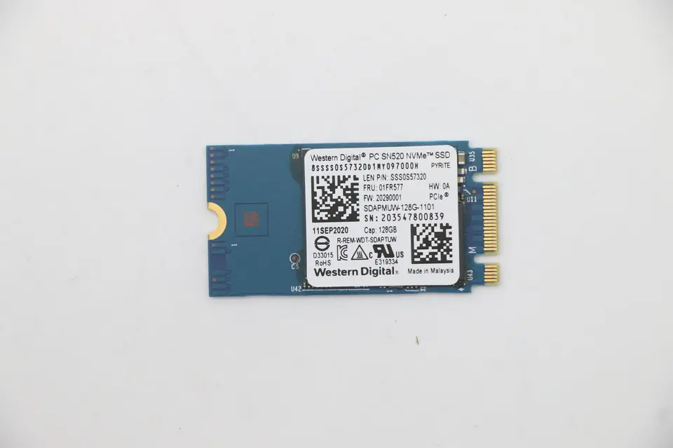 ⁨Lenovo 128GB M.2 PCIe 2242⁩ w sklepie Wasserman.eu