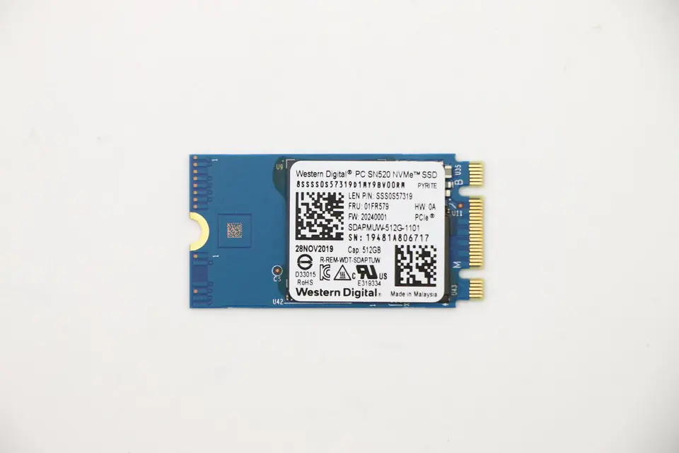 ⁨Lenovo 512GB M.2 PCIe 2242 SSD with⁩ w sklepie Wasserman.eu