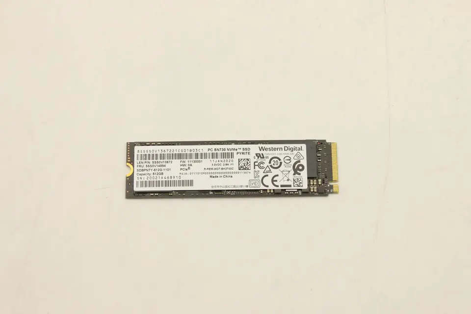 ⁨Lenovo 512GB M.2 2280 PCIe 3.0 NVMe⁩ w sklepie Wasserman.eu