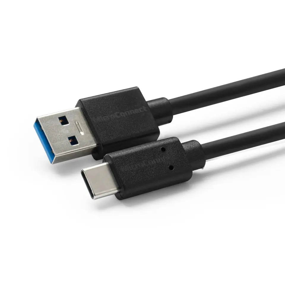 ⁨MicroConnect USB C-A 3.2 Gen 2 Cable, 0.25m⁩ w sklepie Wasserman.eu