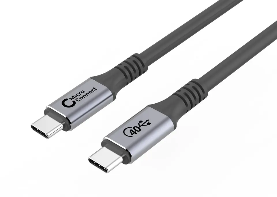 ⁨MicroConnect Premium USB4 USB-C cable 2m⁩ w sklepie Wasserman.eu