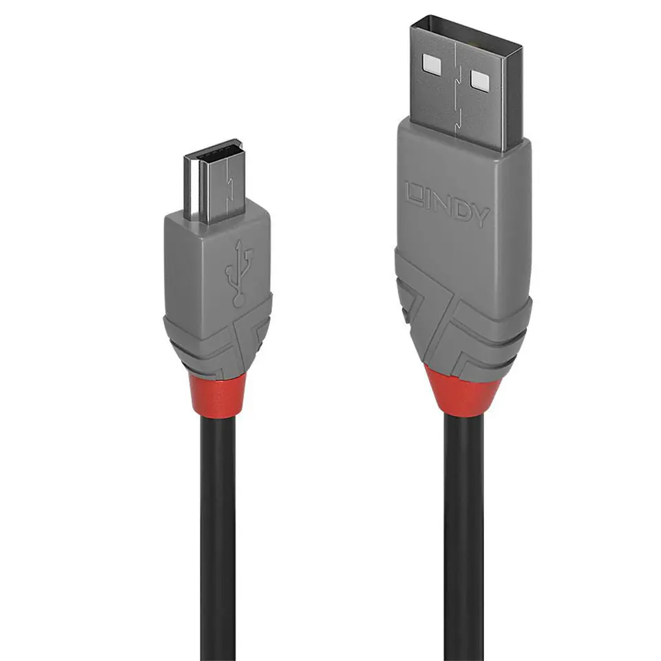 ⁨Lindy 0,5M Usb 2.0 Type A To Mini-B⁩ w sklepie Wasserman.eu