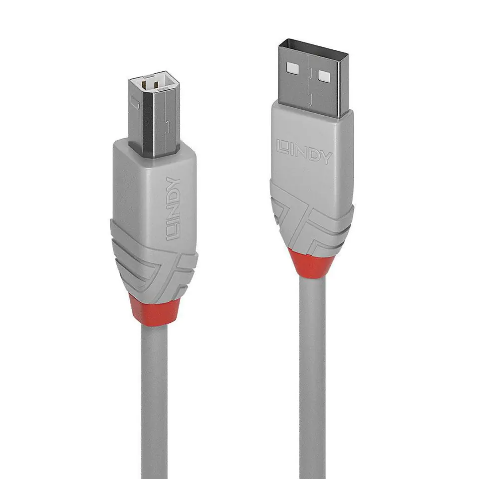 ⁨Lindy 1m USB 2.0 Type A to B Cable,⁩ w sklepie Wasserman.eu